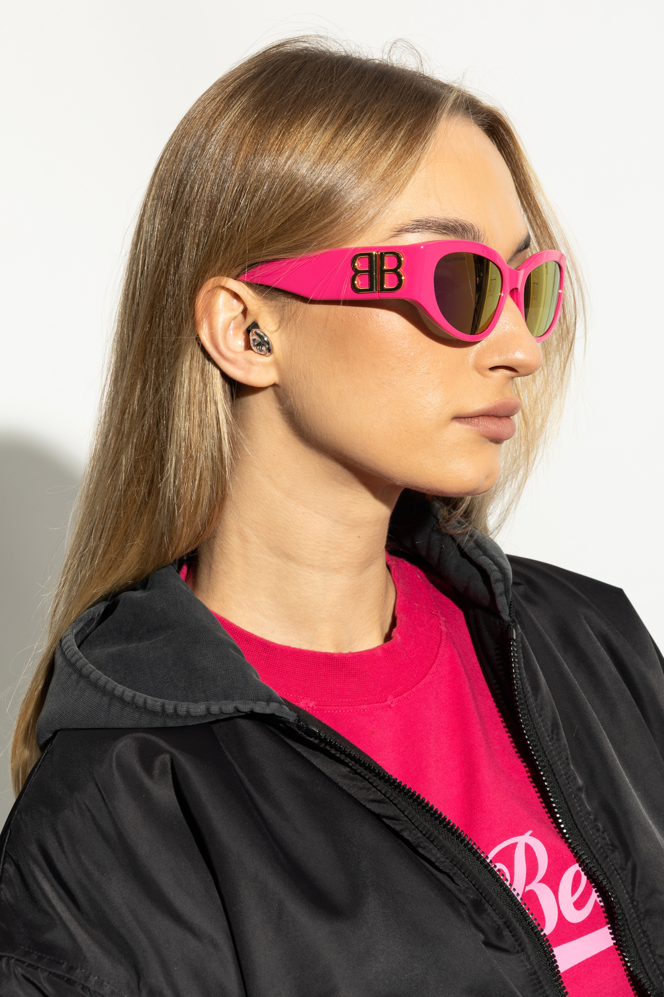 サングラス BALENCIAGA Woman Sunglasses Fuchsia 773502T0039 5659 Pink Sunglasses Balenciaga - Vitkac AS